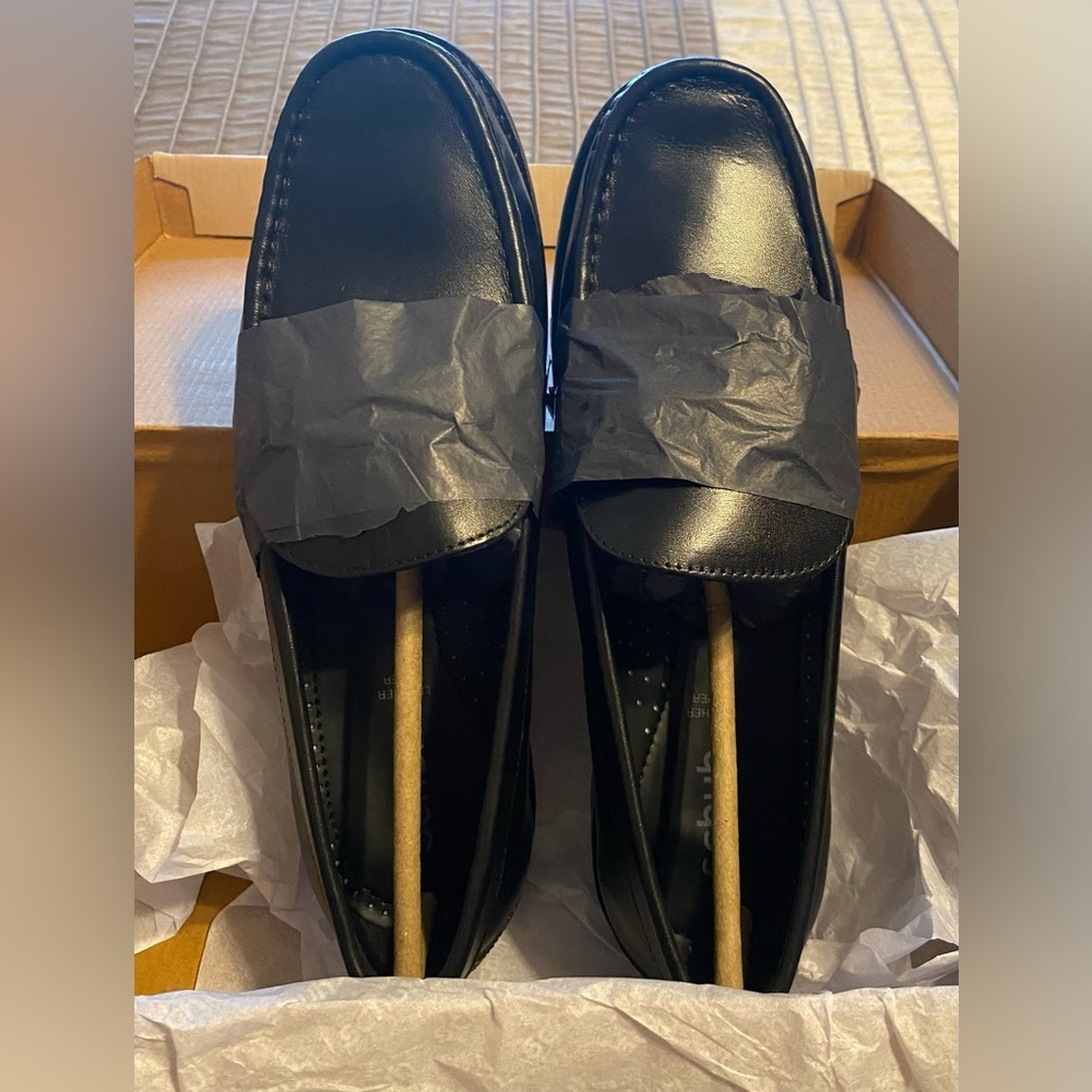 Schuh - NEW - ralph chunky snaffle loafers in black leather. Size 10. (UK-9) - Picture 9 of 13
